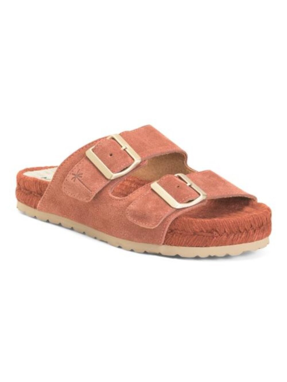 MANEBI Made In Spain Suede Espadrille Sandals